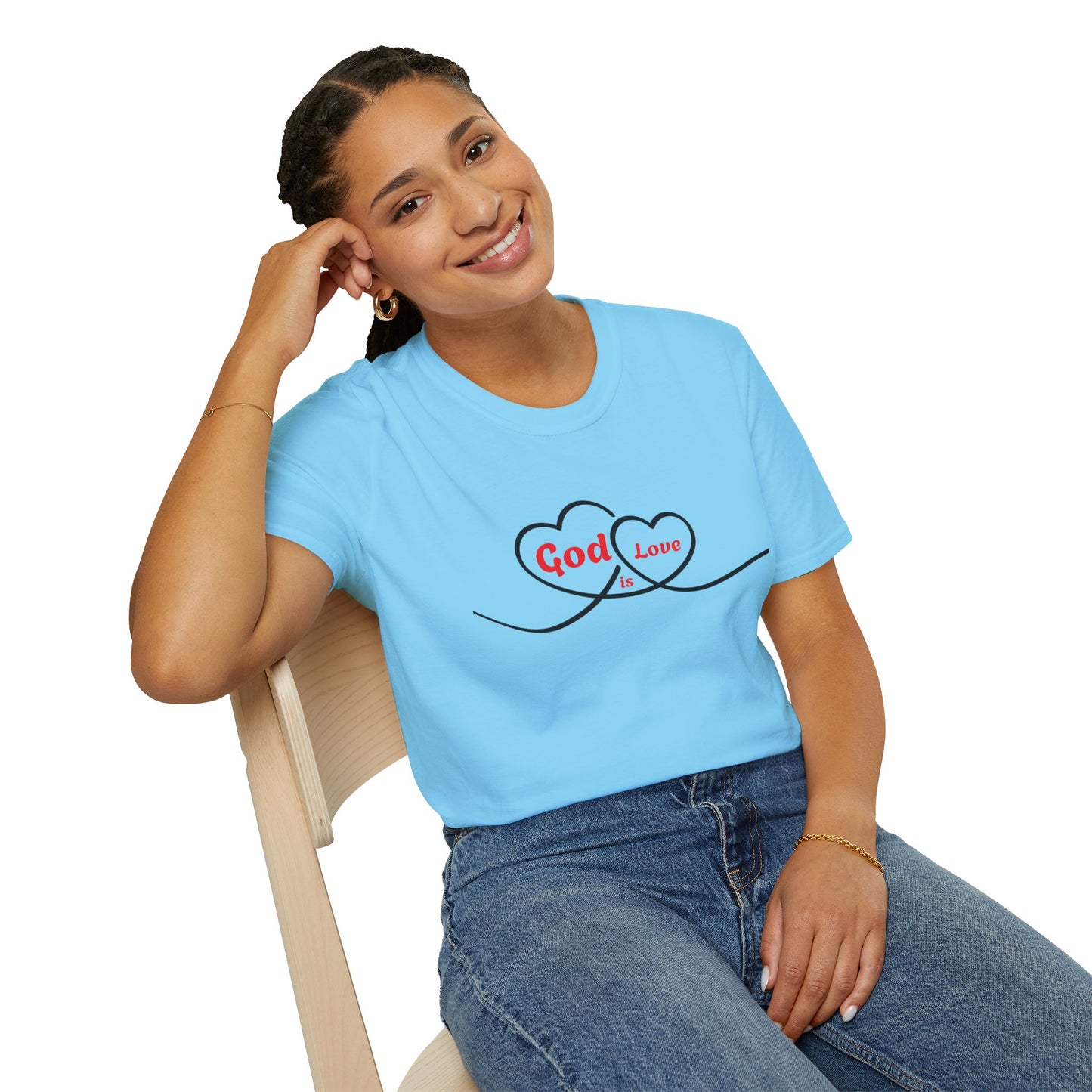 Unisex Softstyle T-Shirt - God is Love