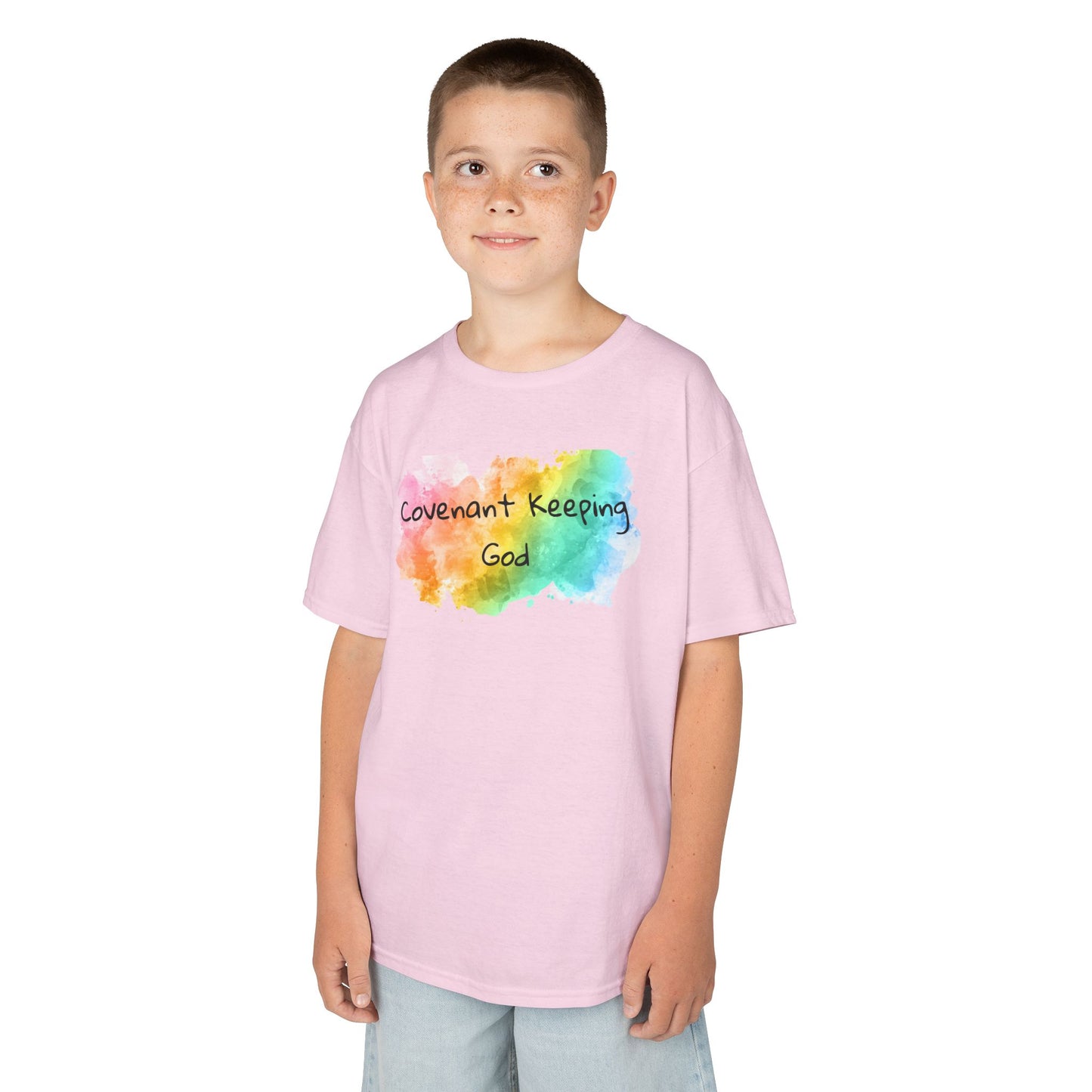 Kids Heavy Cotton™ Tee - Covenant keeping God