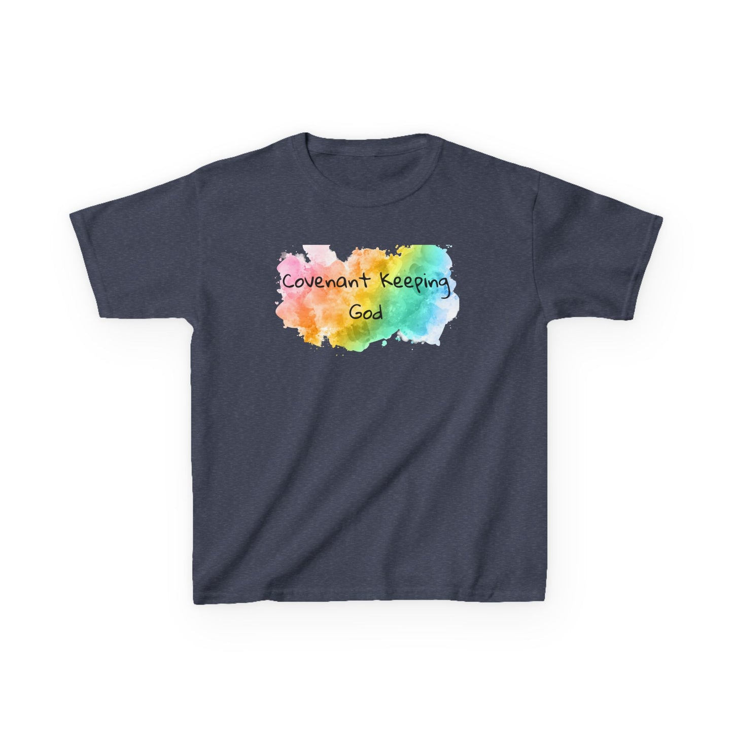 Kids Heavy Cotton™ Tee - Covenant keeping God