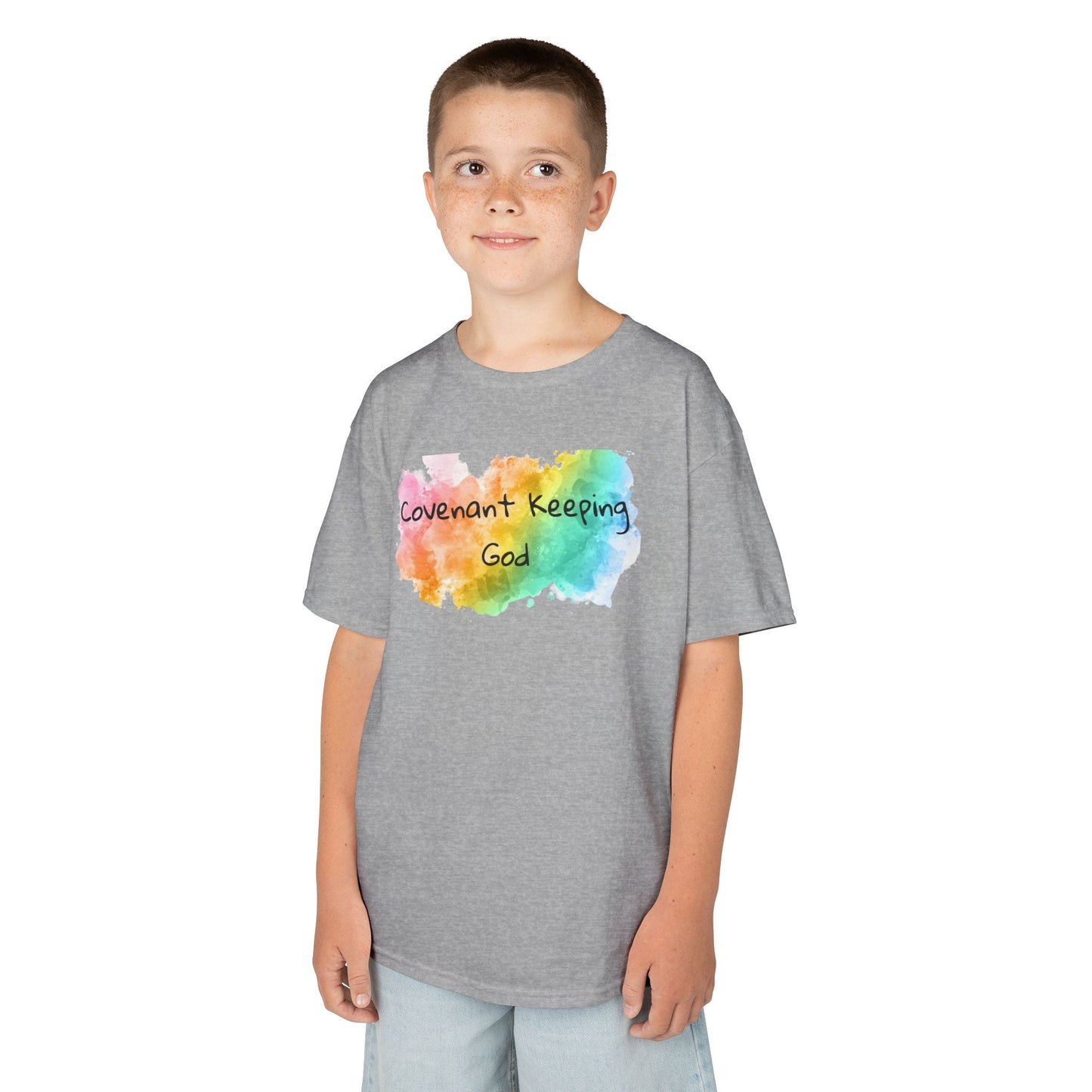 Kids Heavy Cotton™ Tee - Covenant keeping God