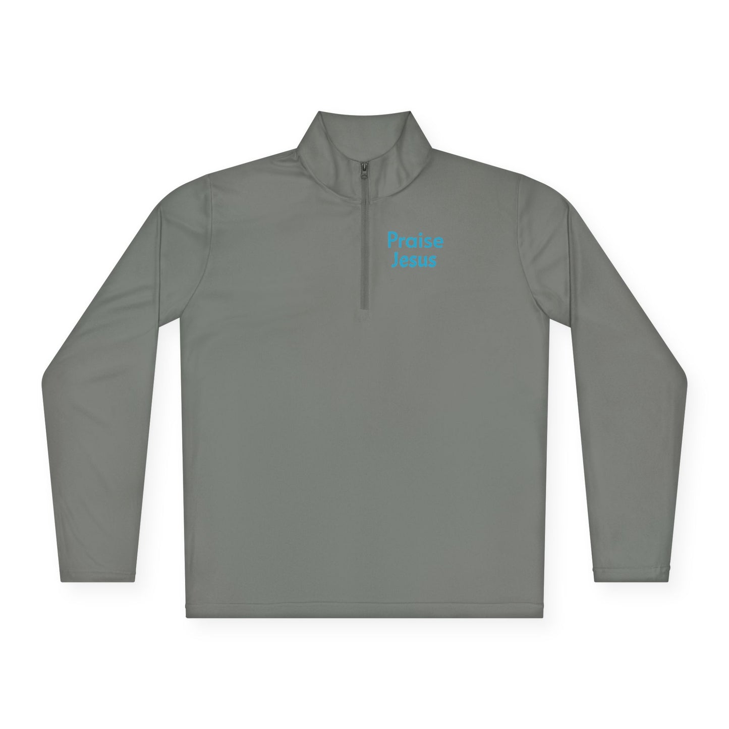Unisex Quarter-Zip Pullover - Praise Jesus