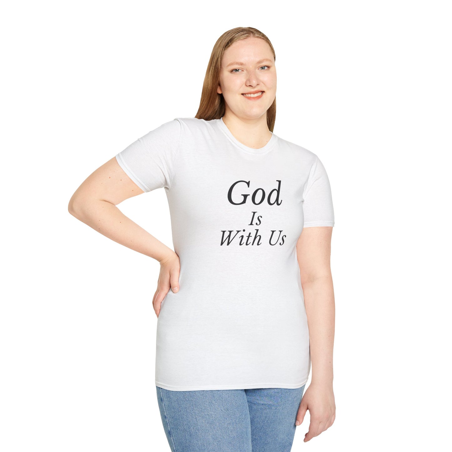 Unisex Softstyle T-Shirt - God is with us