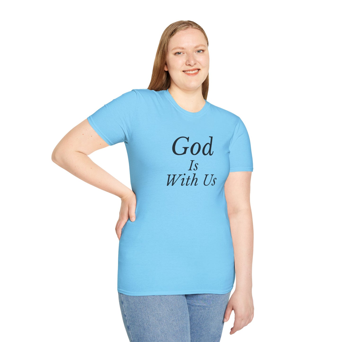 Unisex Softstyle T-Shirt - God is with us