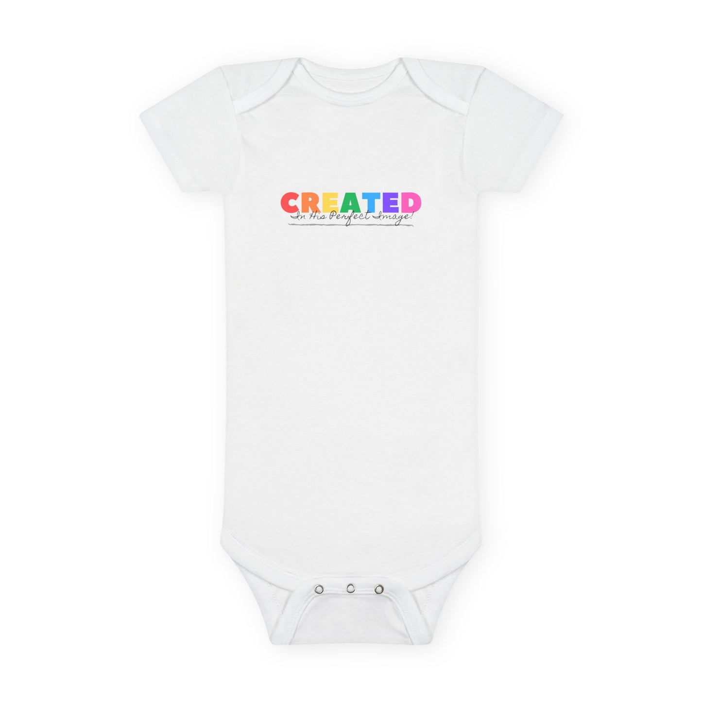 Baby Short Sleeve Onesie® - Created