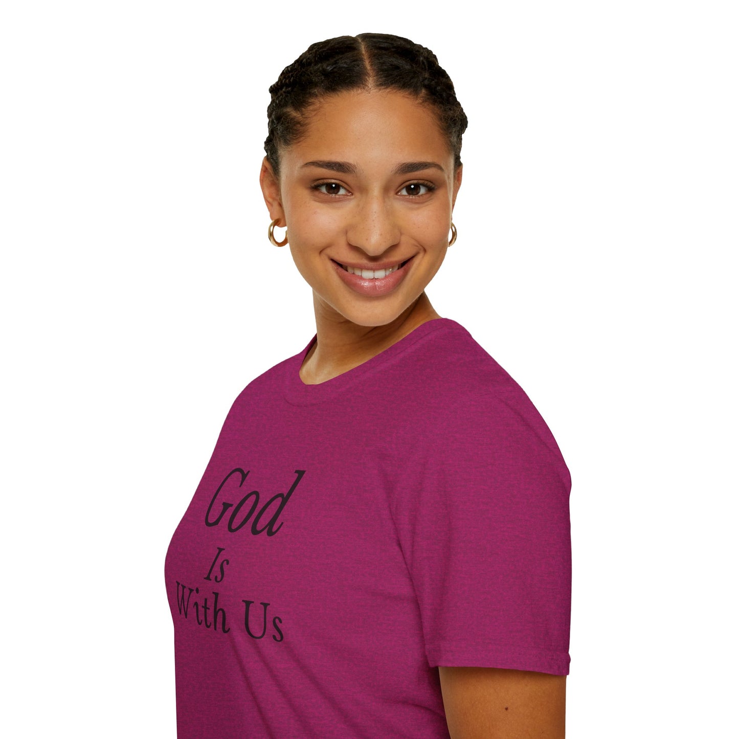 Unisex Softstyle T-Shirt - God is with us