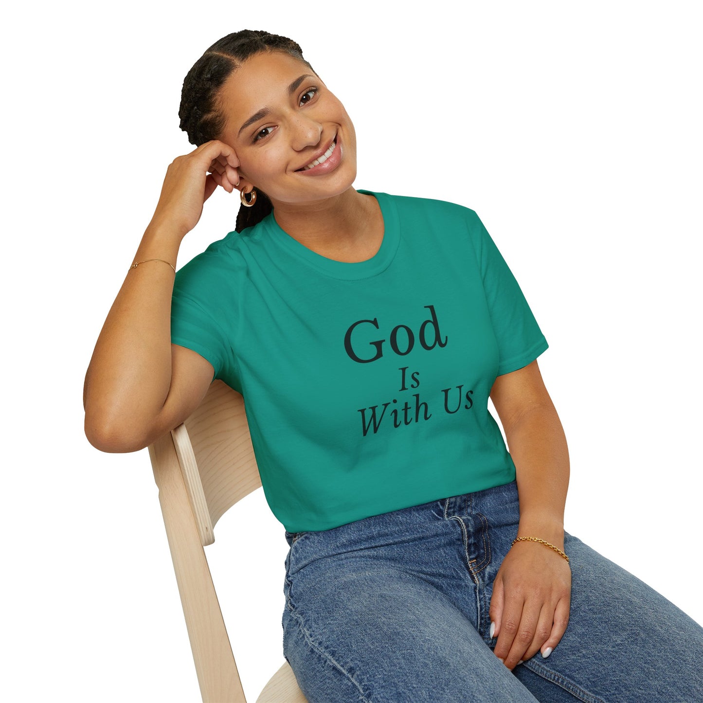 Unisex Softstyle T-Shirt - God is with us