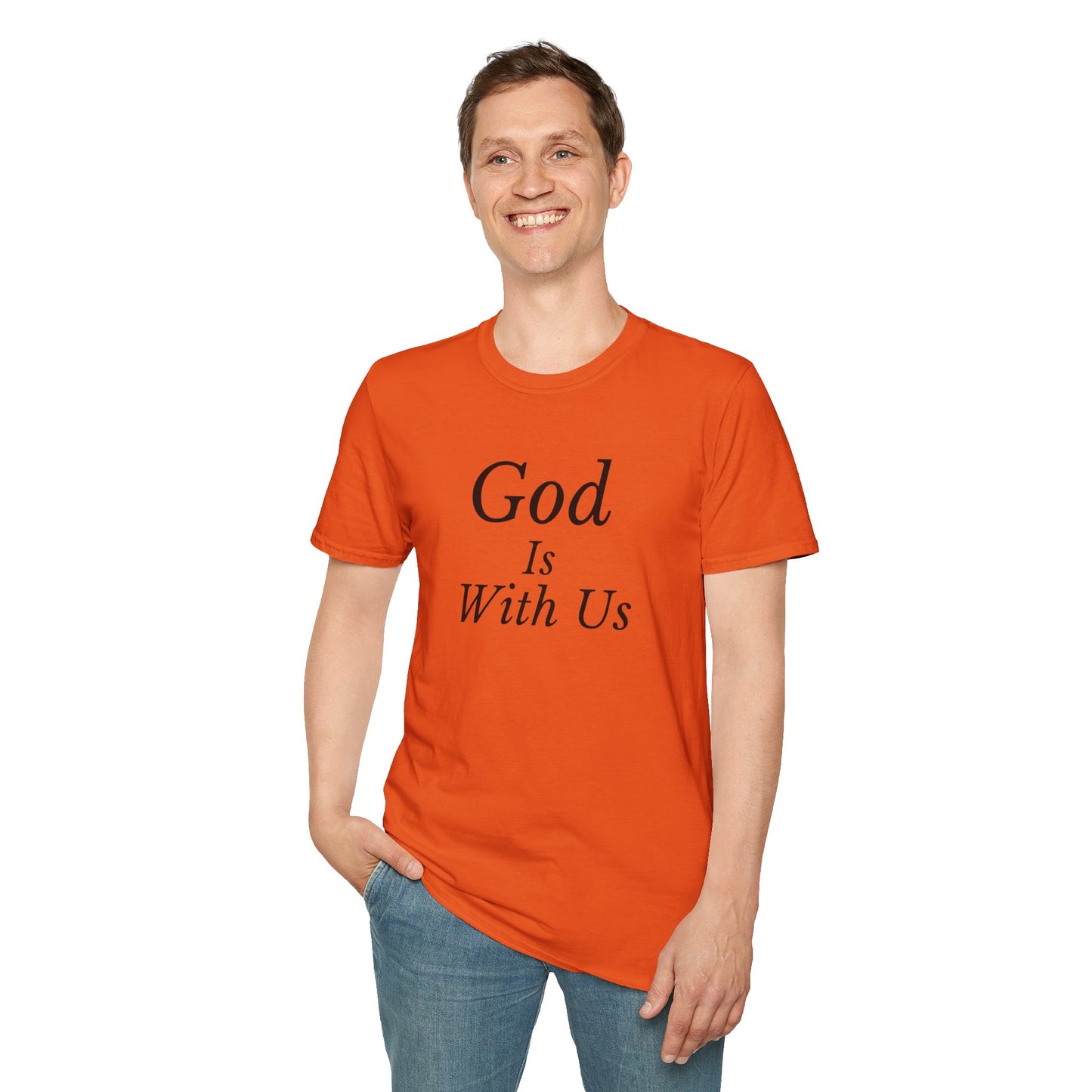 Unisex Softstyle T-Shirt - God is with us