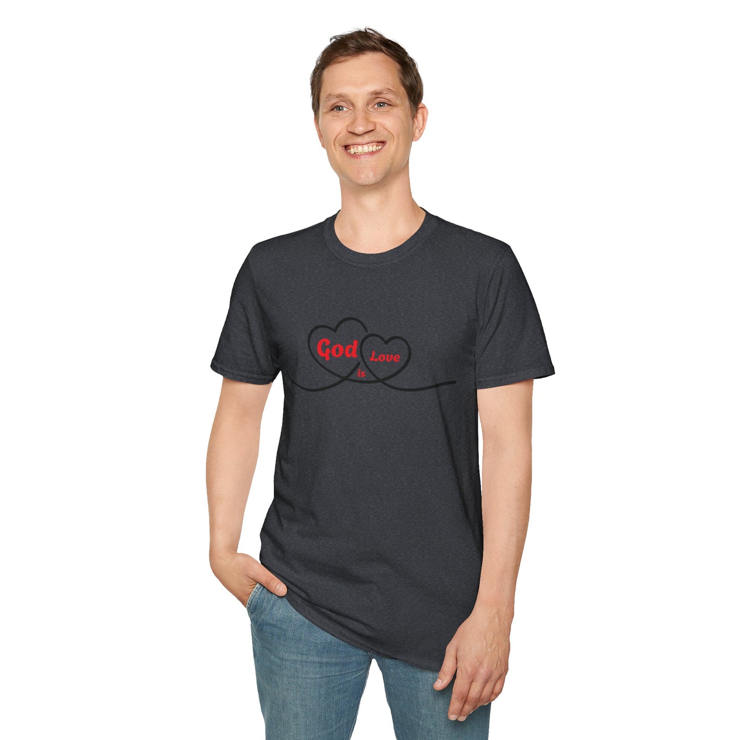 Unisex Softstyle T-Shirt - God is Love
