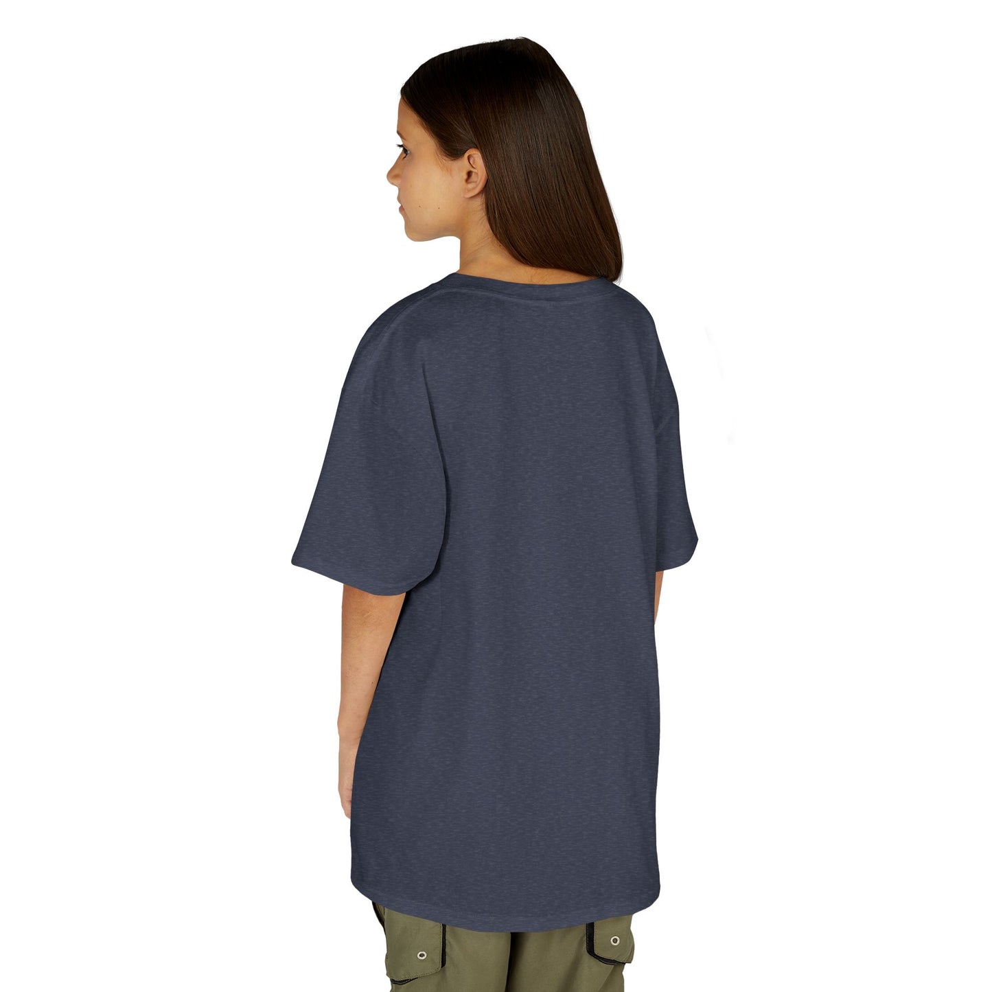 Kids Heavy Cotton™ Tee - On fire for God