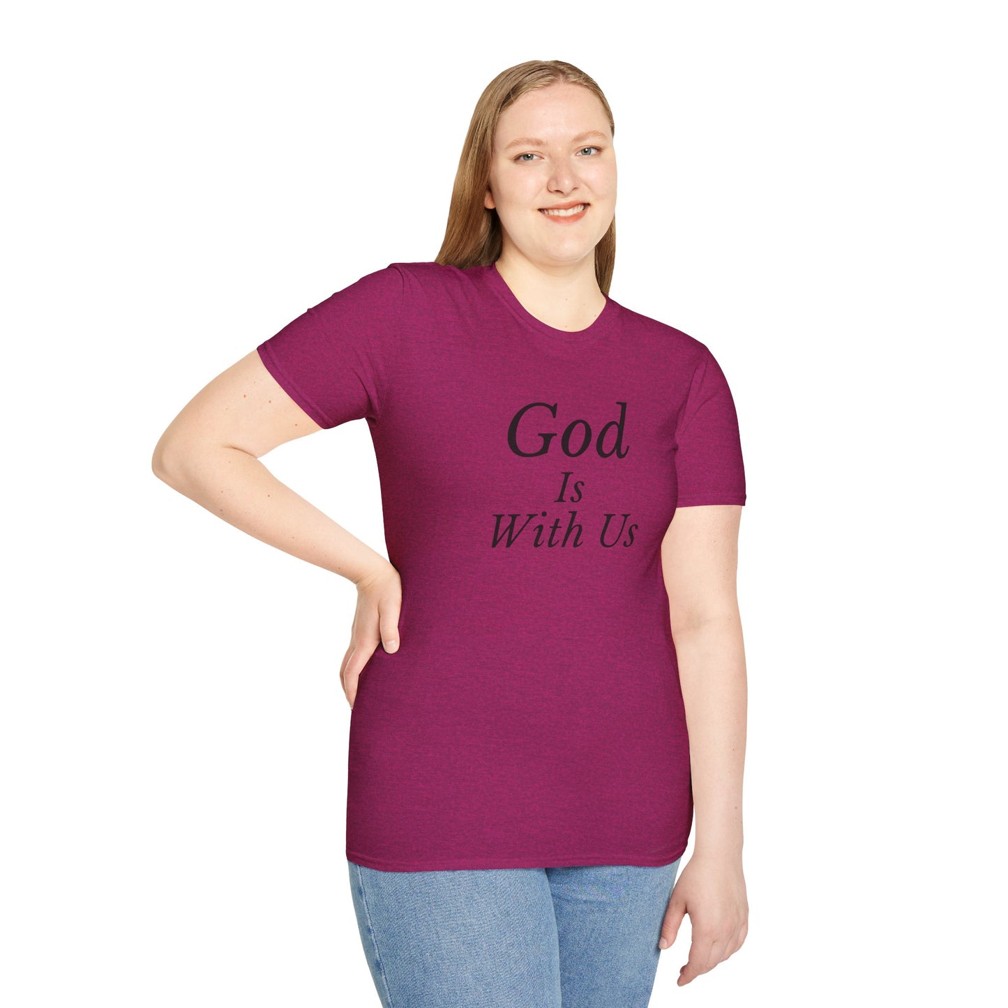 Unisex Softstyle T-Shirt - God is with us