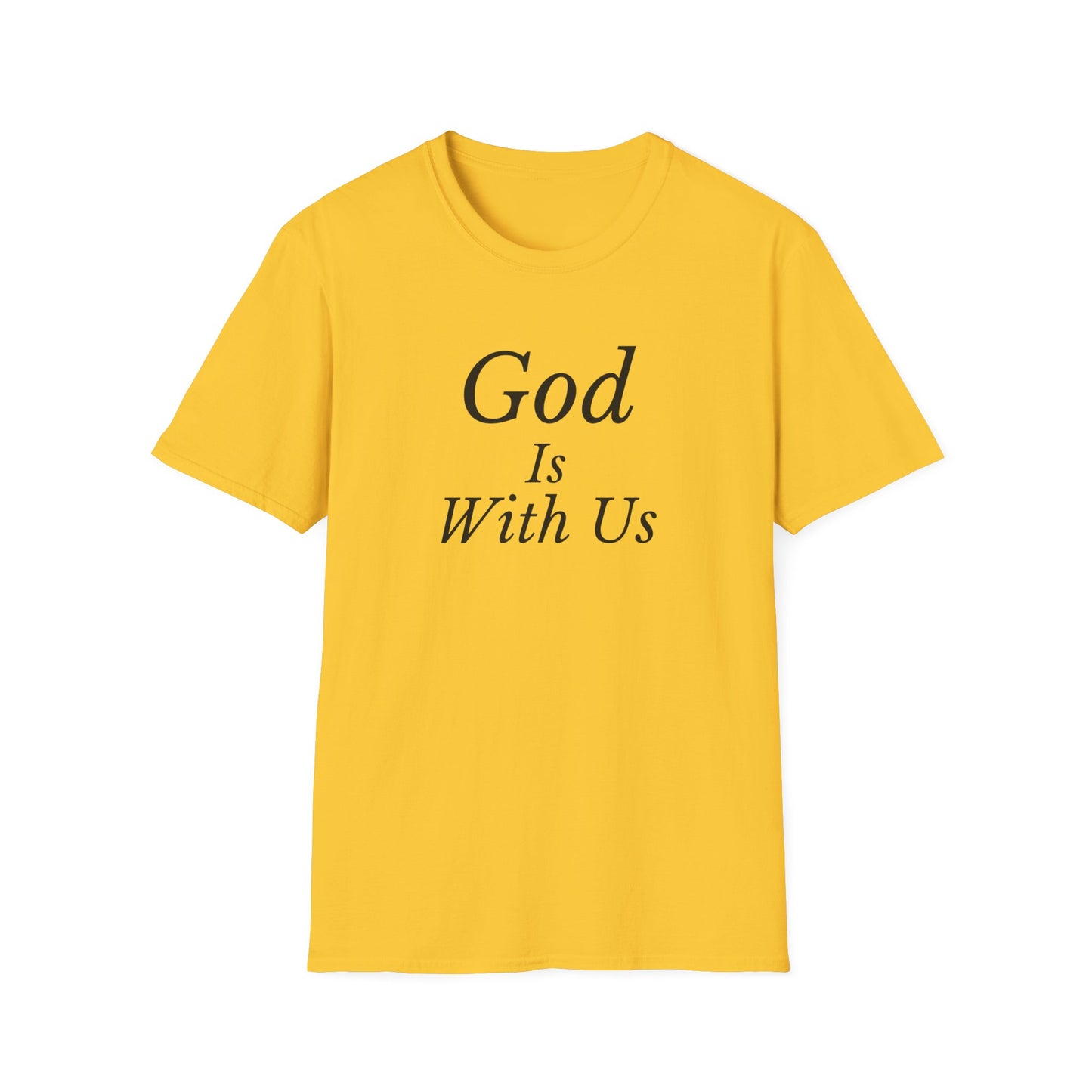 Unisex Softstyle T-Shirt - God is with us