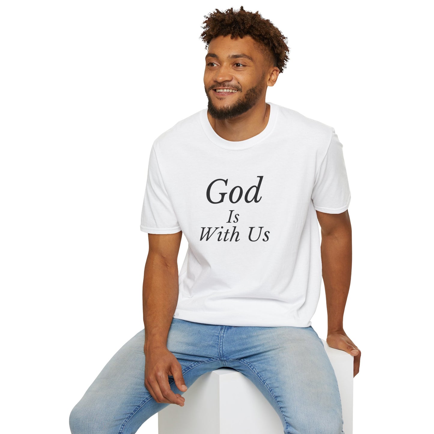 Unisex Softstyle T-Shirt - God is with us