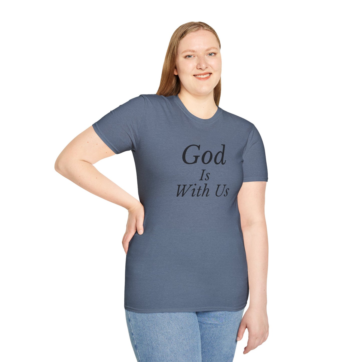 Unisex Softstyle T-Shirt - God is with us