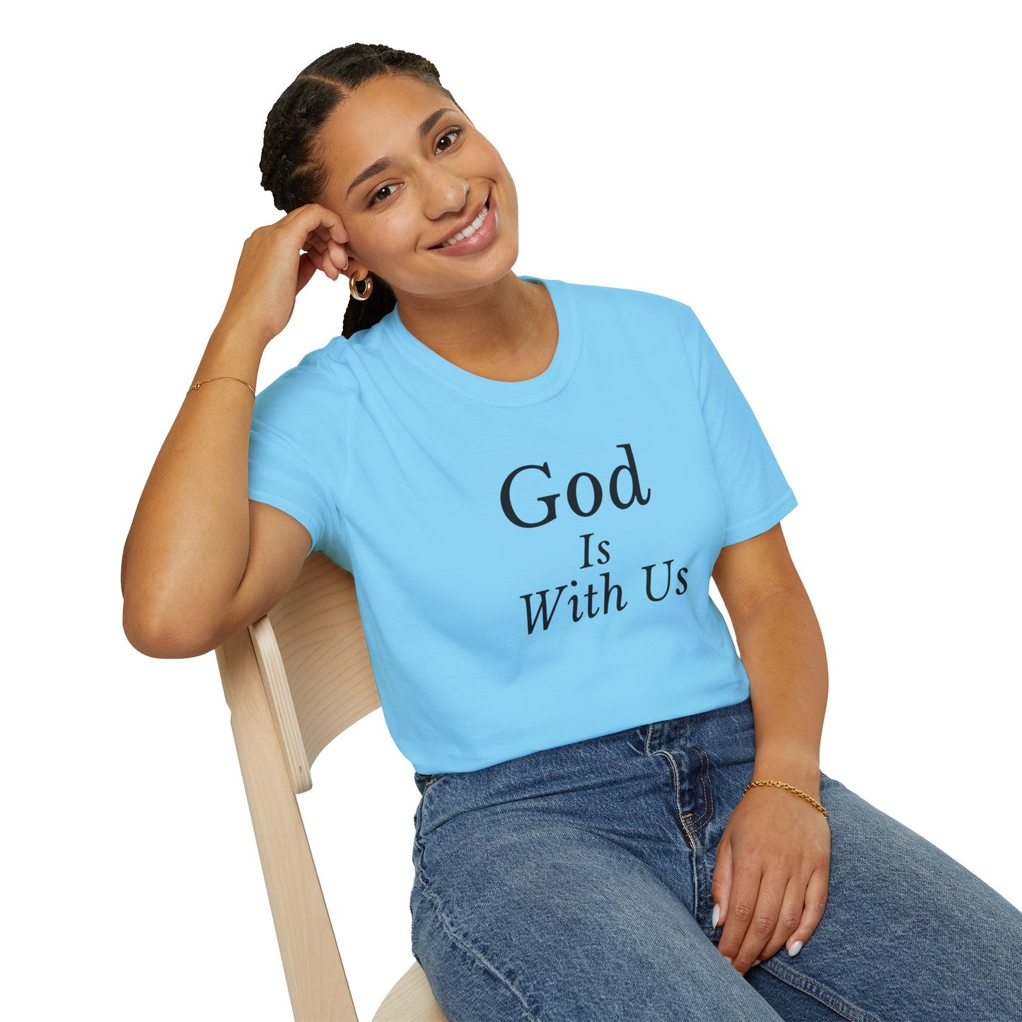 Unisex Softstyle T-Shirt - God is with us