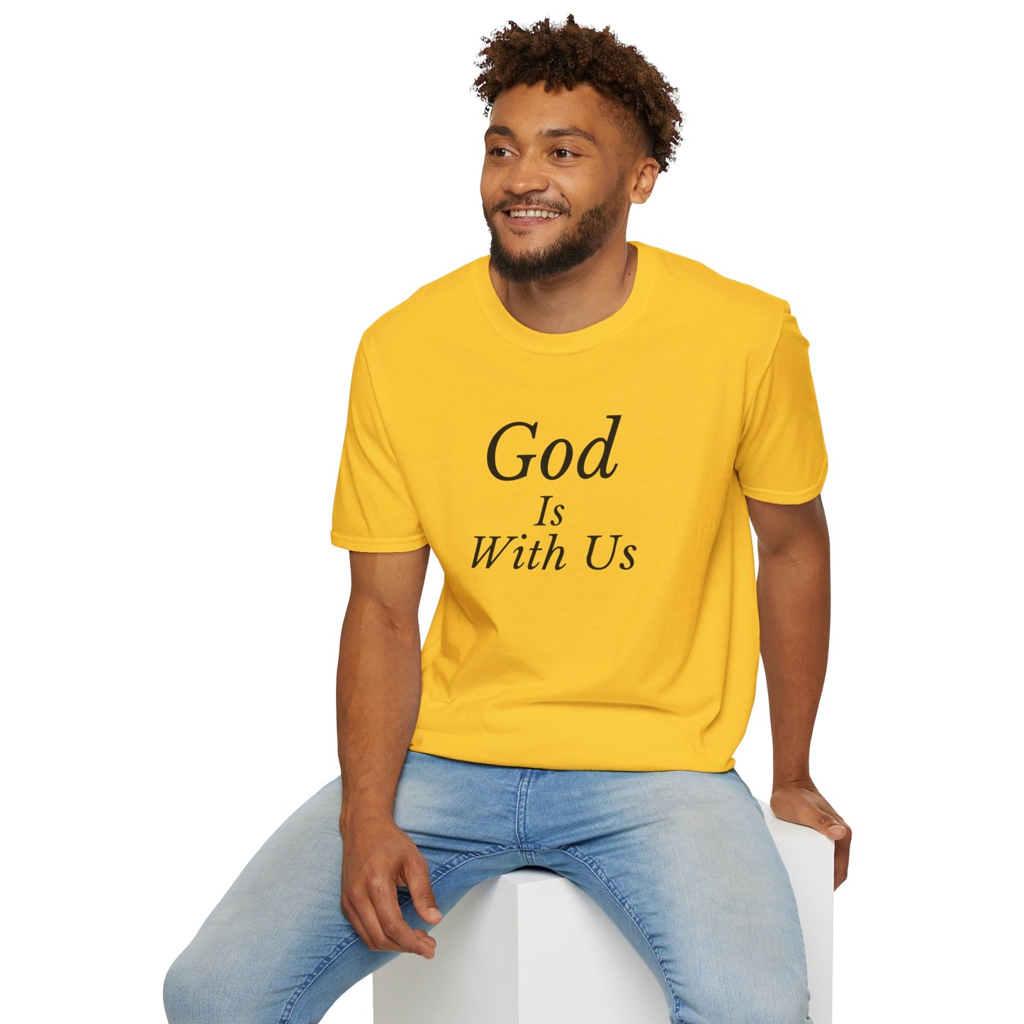 Unisex Softstyle T-Shirt - God is with us