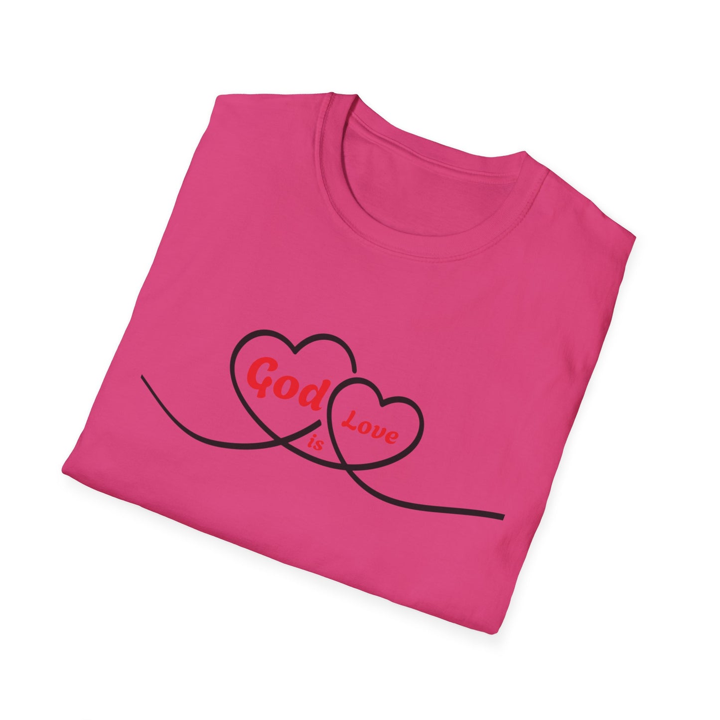 Unisex Softstyle T-Shirt - God is Love