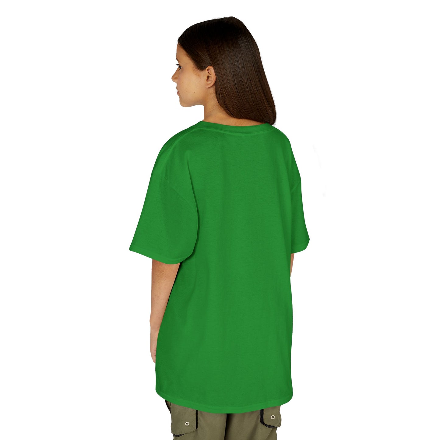 Kids Heavy Cotton™ Tee - On fire for God