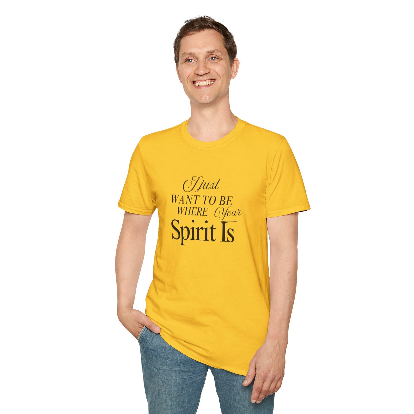Unisex Softstyle T-Shirt - Where your spirit is