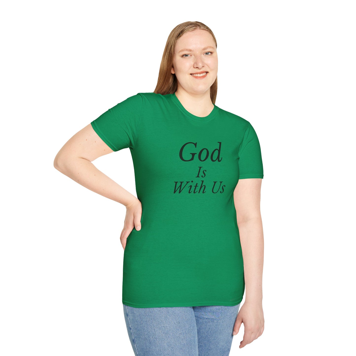 Unisex Softstyle T-Shirt - God is with us