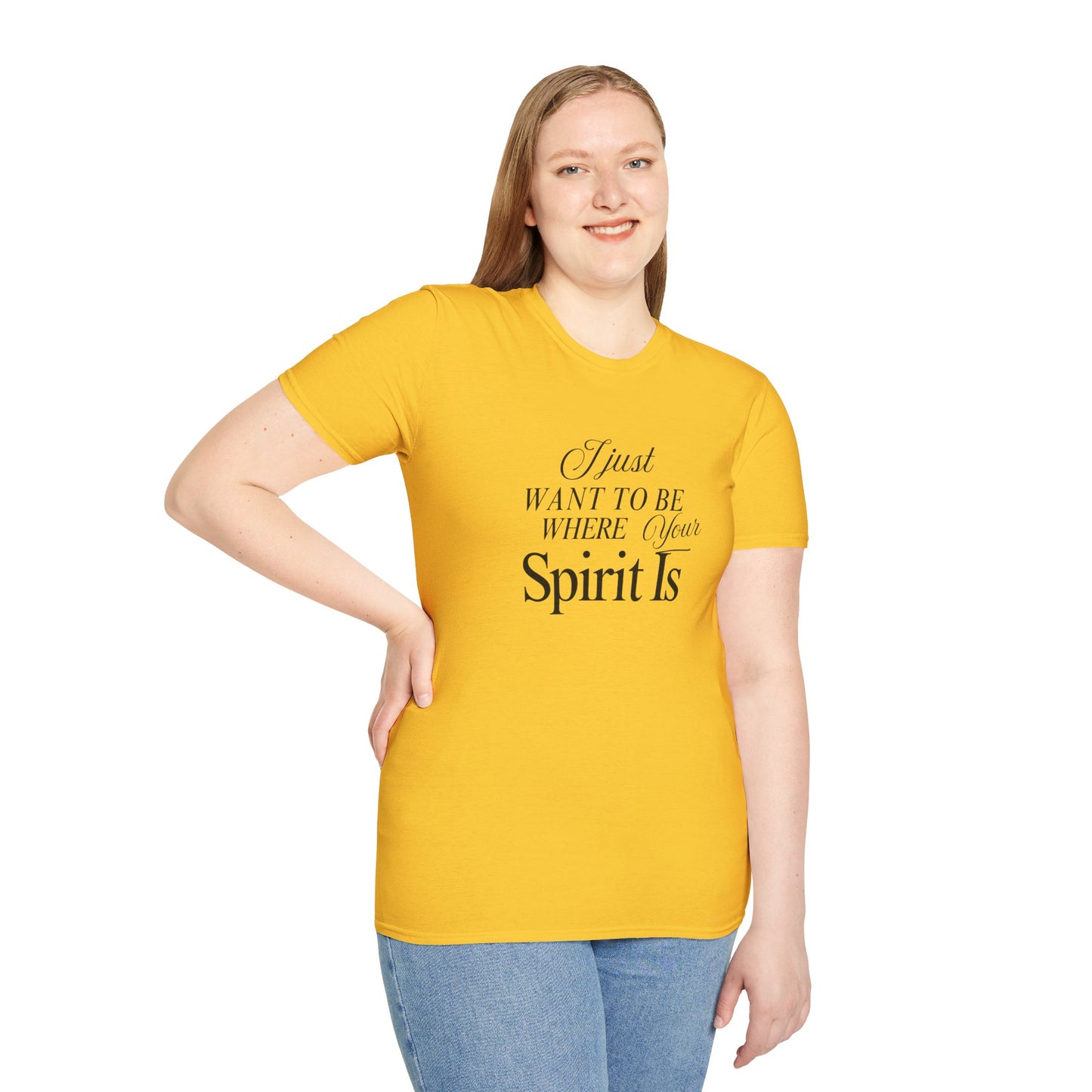 Unisex Softstyle T-Shirt - Where your spirit is