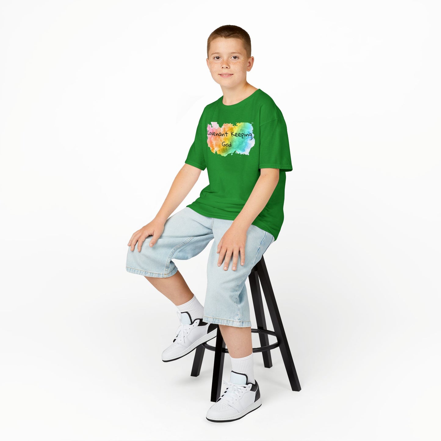 Kids Heavy Cotton™ Tee - Covenant keeping God