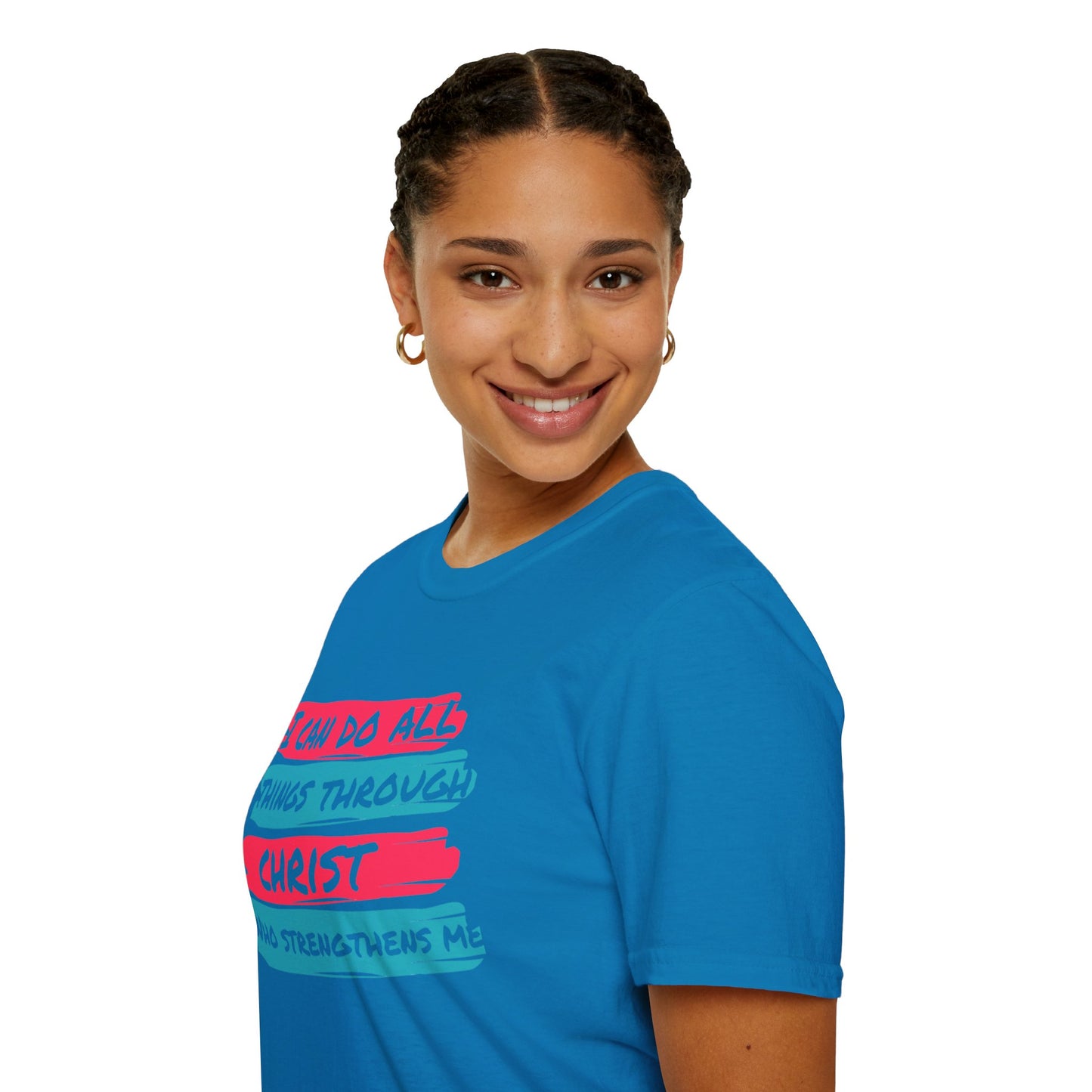 Unisex Softstyle T-Shirt - All things through Christ