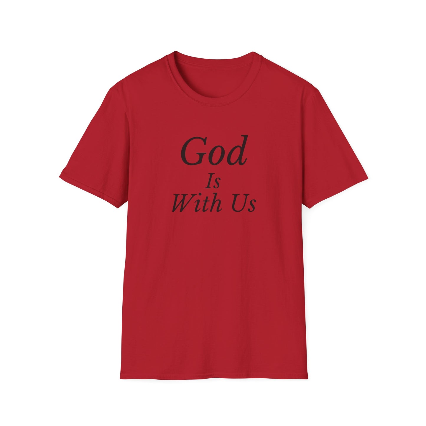 Unisex Softstyle T-Shirt - God is with us