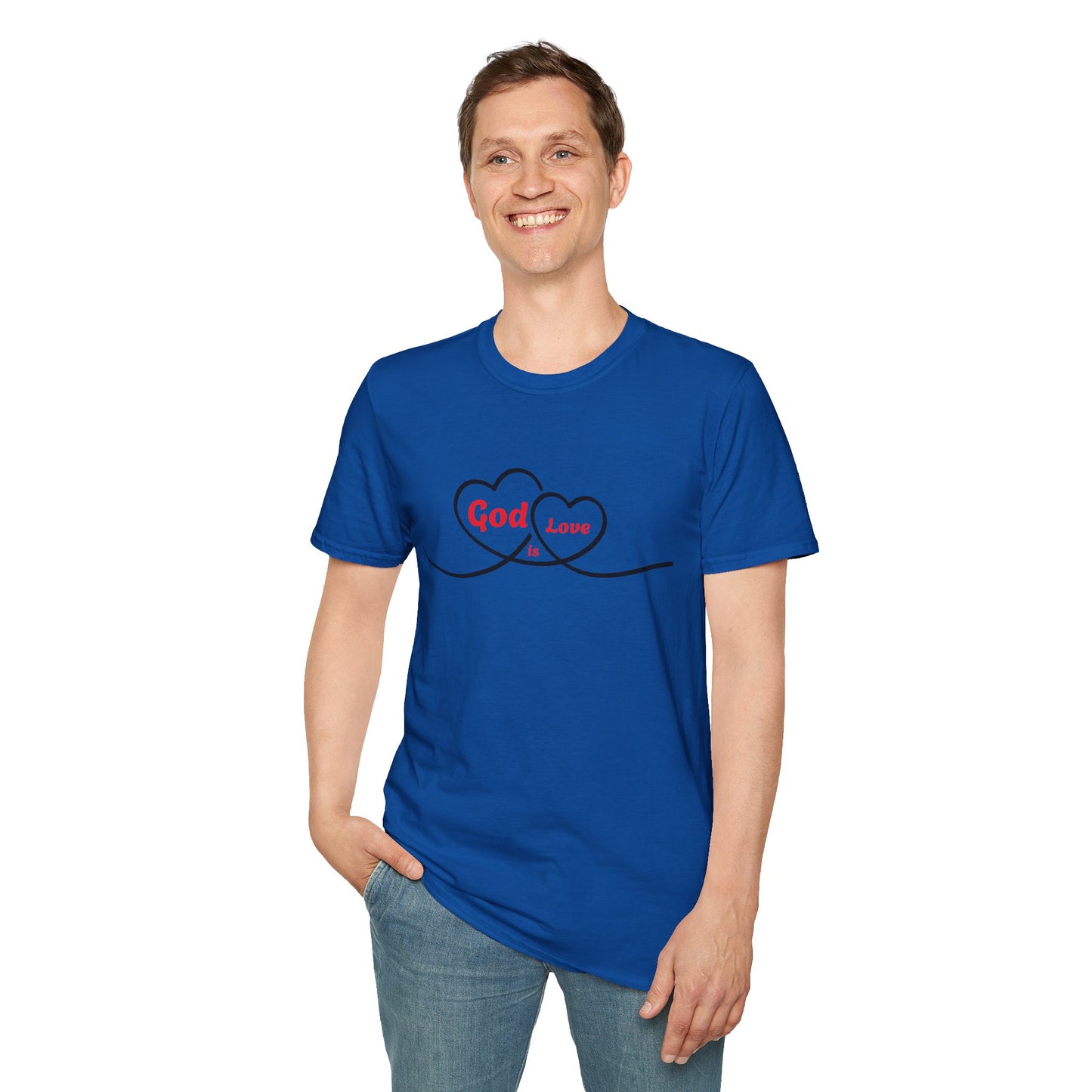 Unisex Softstyle T-Shirt - God is Love