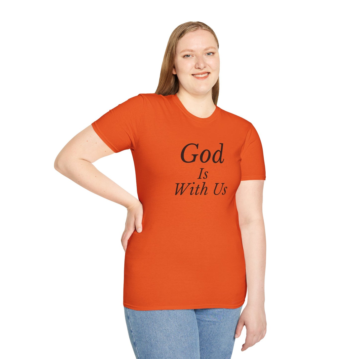 Unisex Softstyle T-Shirt - God is with us