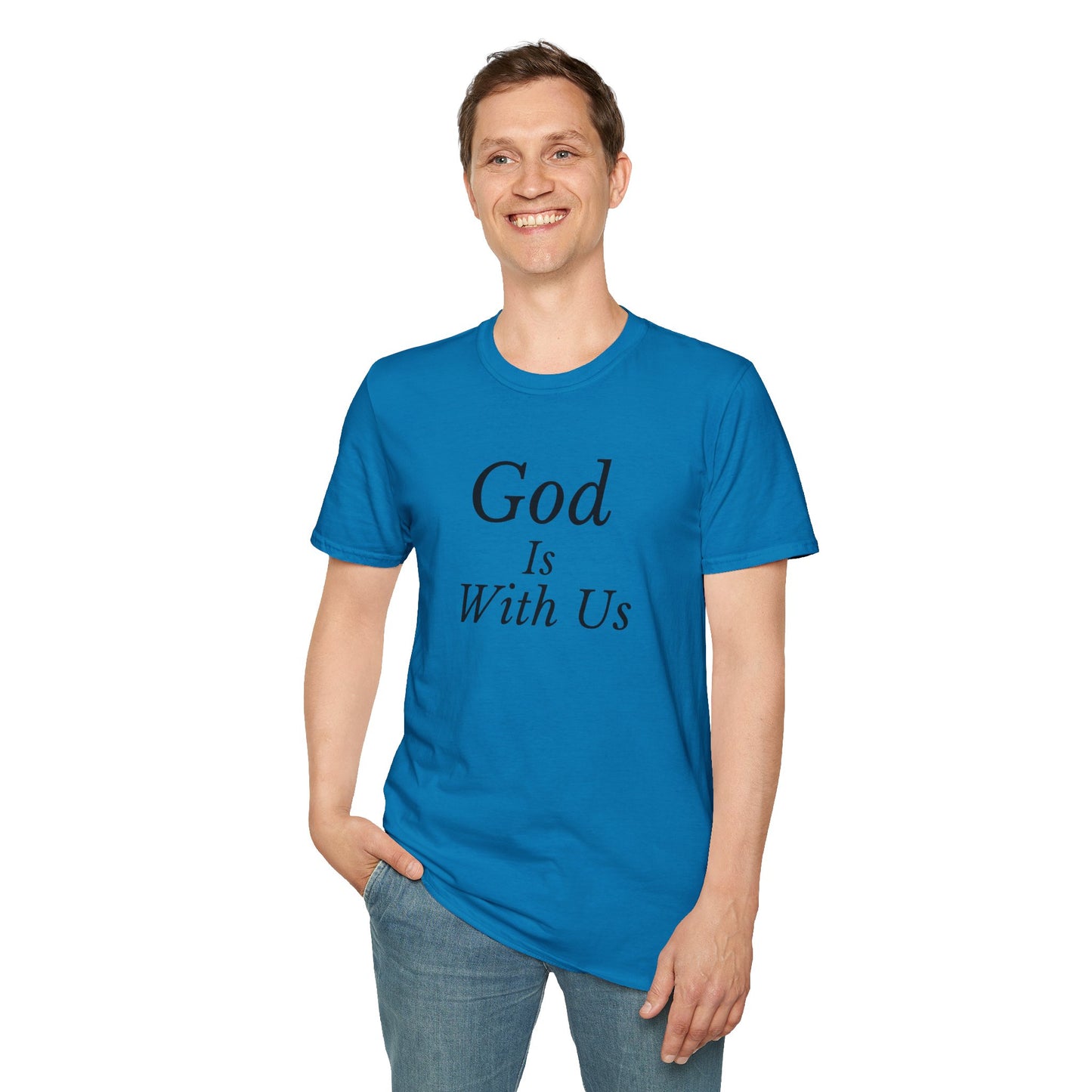 Unisex Softstyle T-Shirt - God is with us