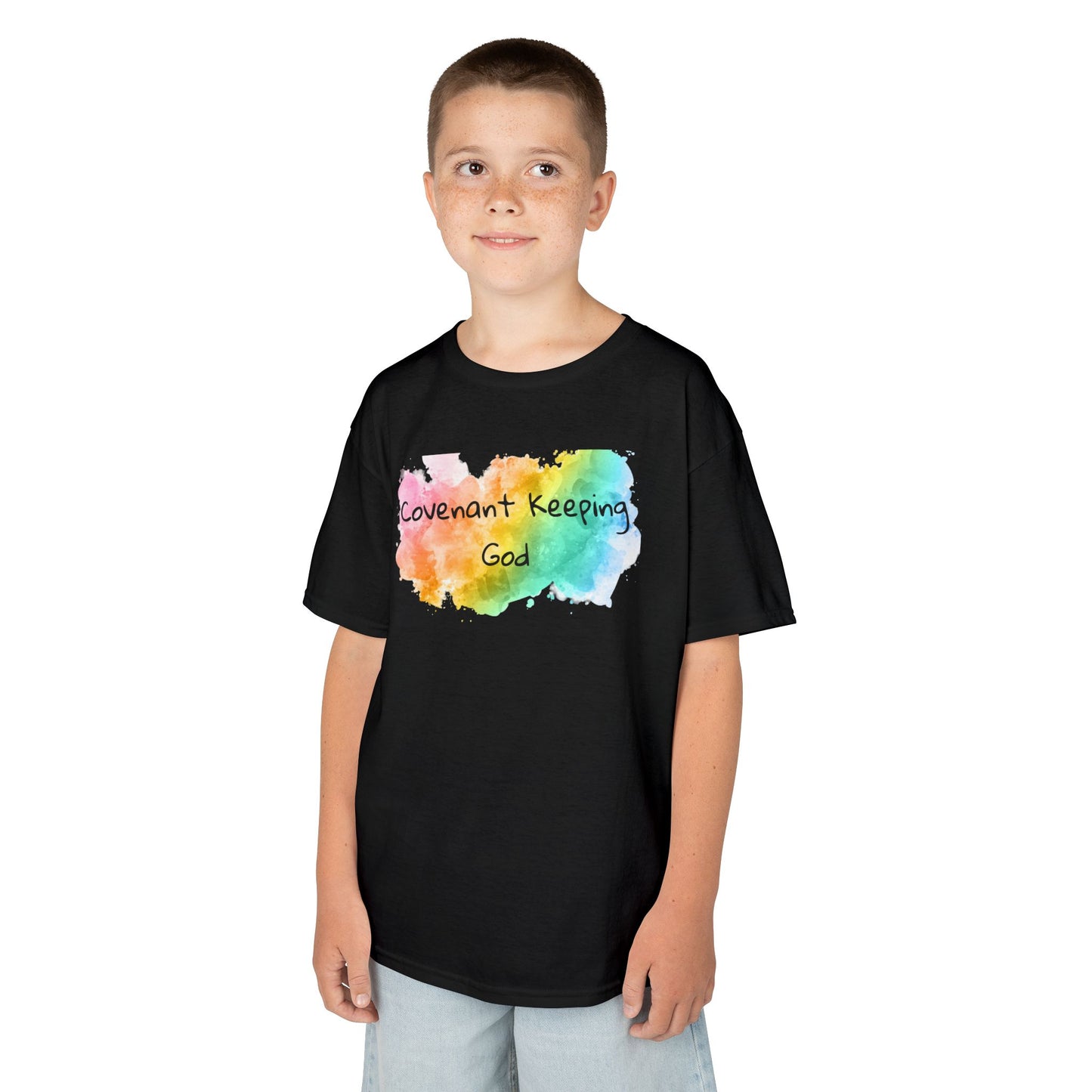 Kids Heavy Cotton™ Tee - Covenant keeping God
