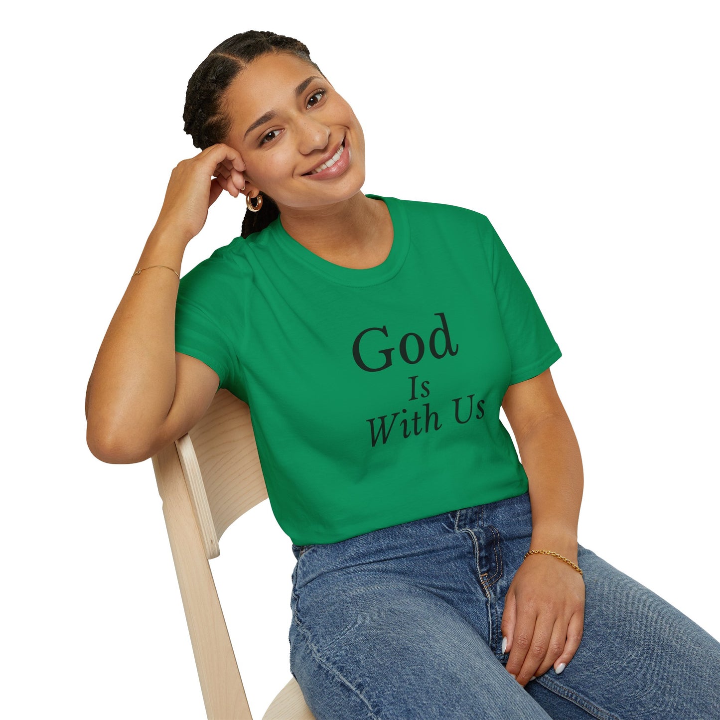 Unisex Softstyle T-Shirt - God is with us