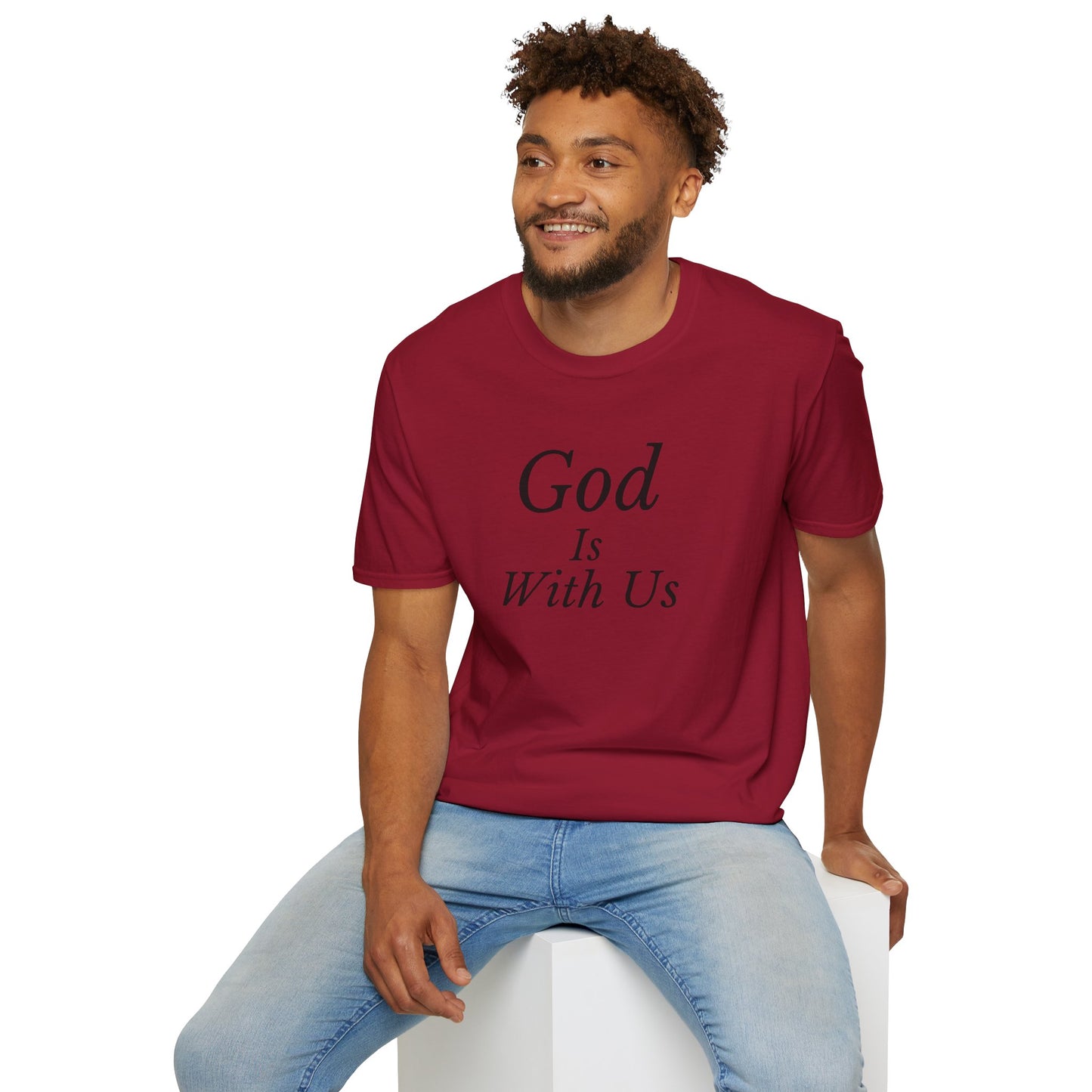 Unisex Softstyle T-Shirt - God is with us