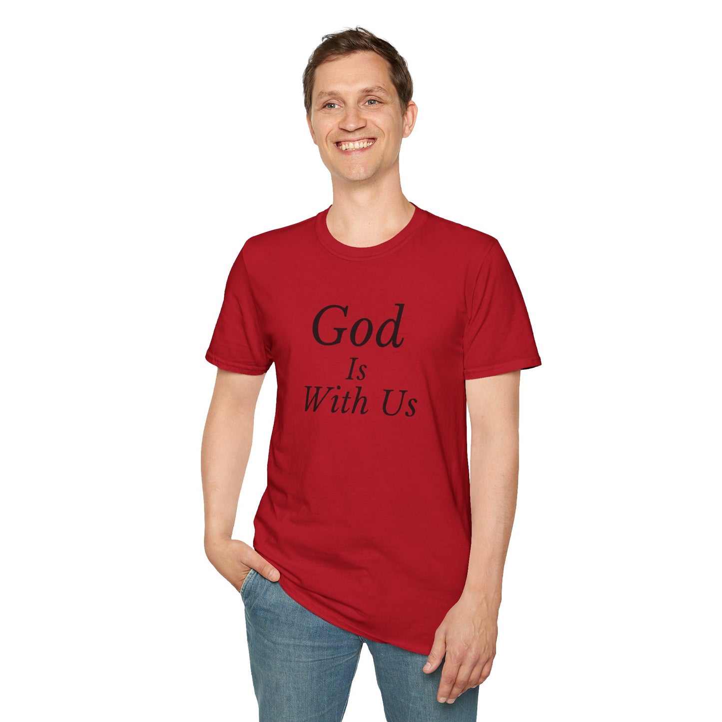 Unisex Softstyle T-Shirt - God is with us