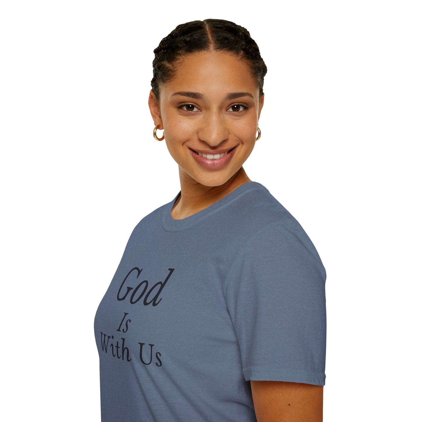 Unisex Softstyle T-Shirt - God is with us