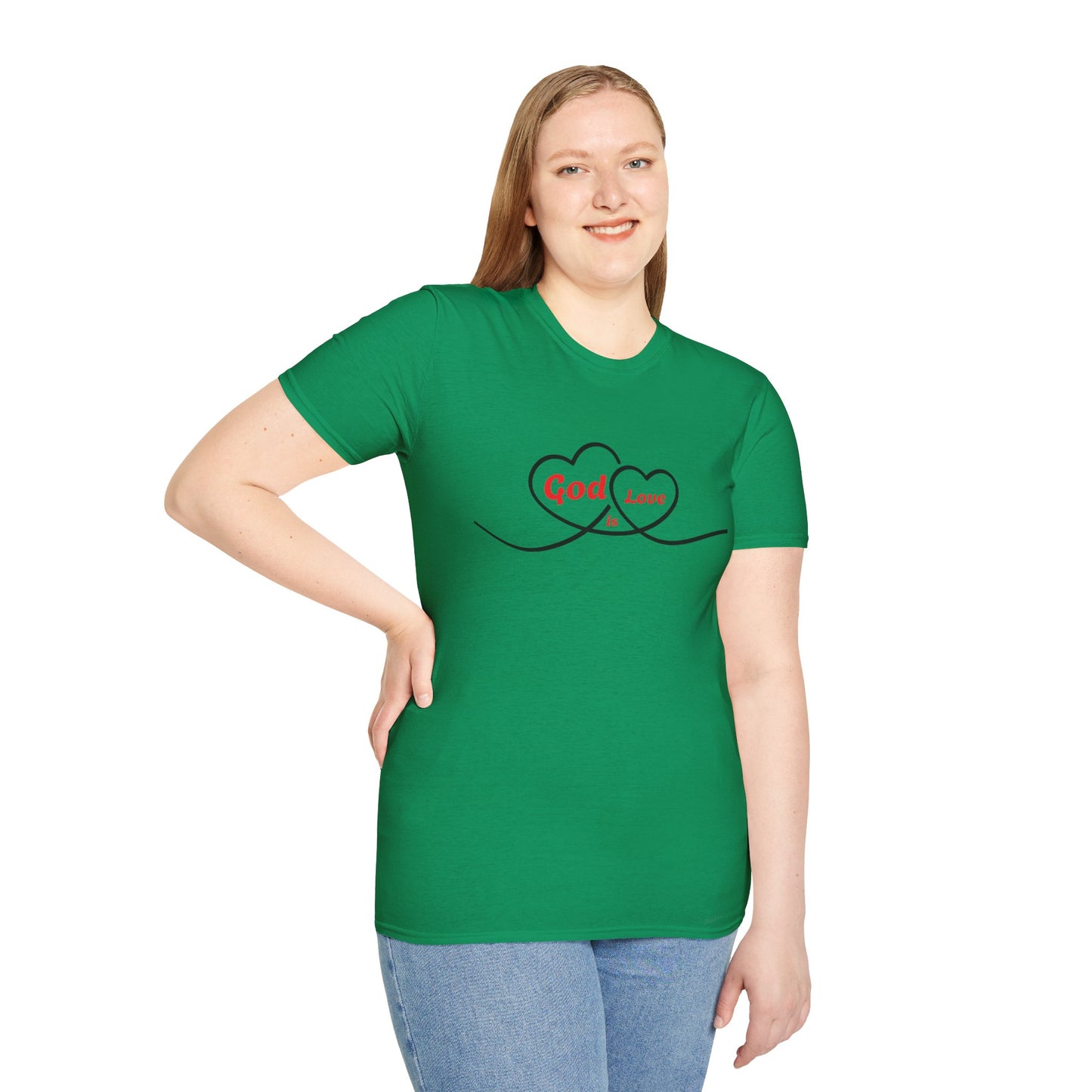 Unisex Softstyle T-Shirt - God is Love