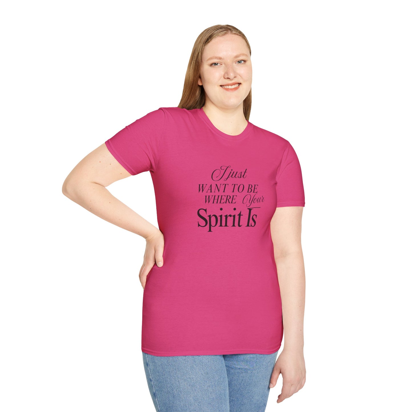 Unisex Softstyle T-Shirt - Where your spirit is