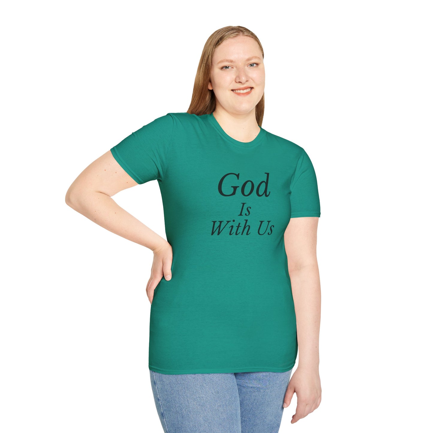 Unisex Softstyle T-Shirt - God is with us