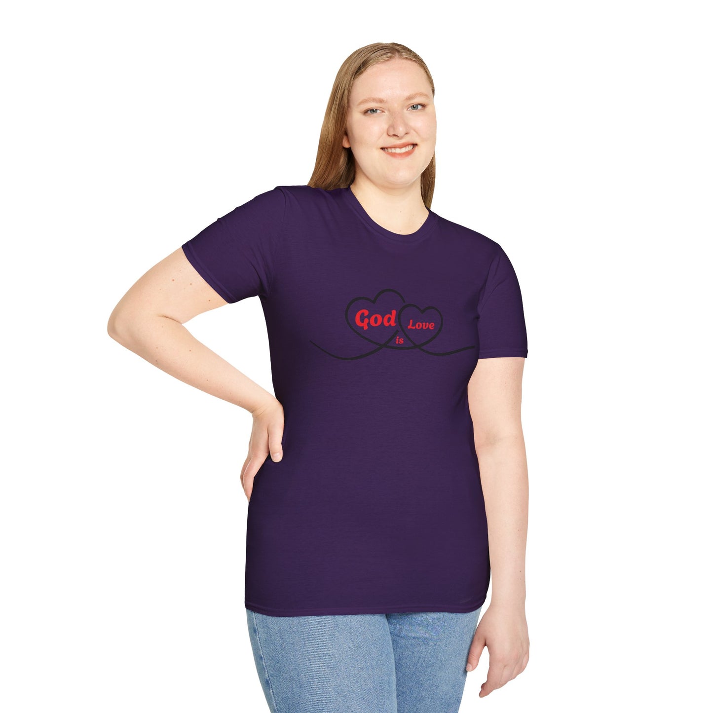 Unisex Softstyle T-Shirt - God is Love