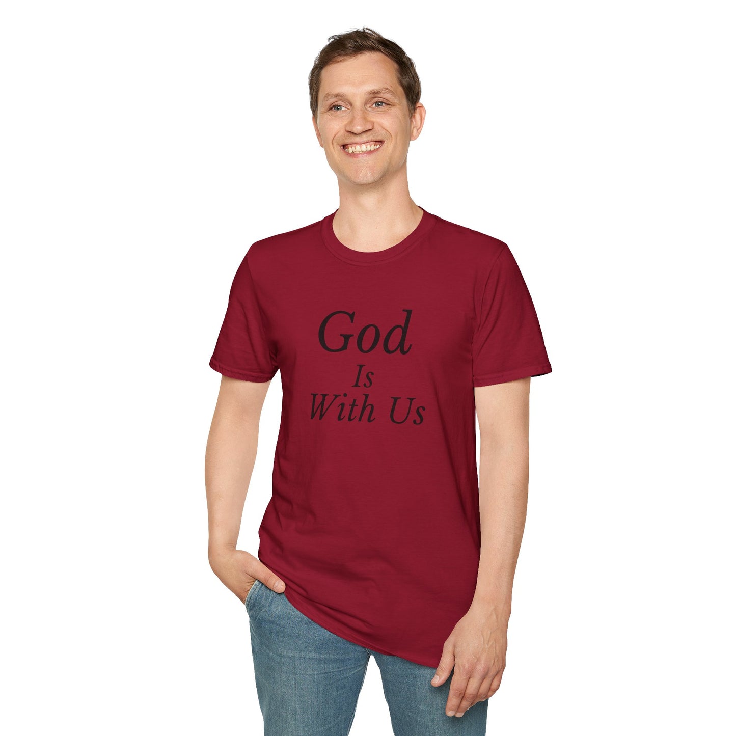 Unisex Softstyle T-Shirt - God is with us