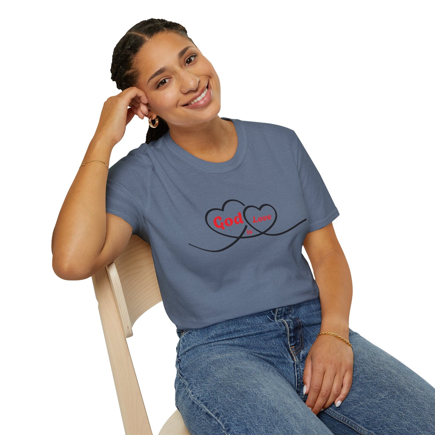 Unisex Softstyle T-Shirt - God is Love