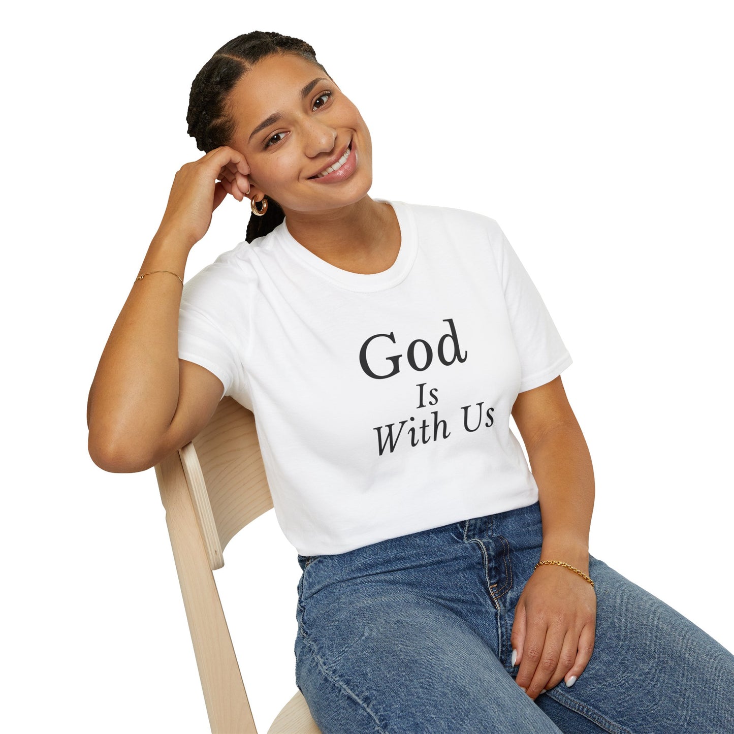 Unisex Softstyle T-Shirt - God is with us