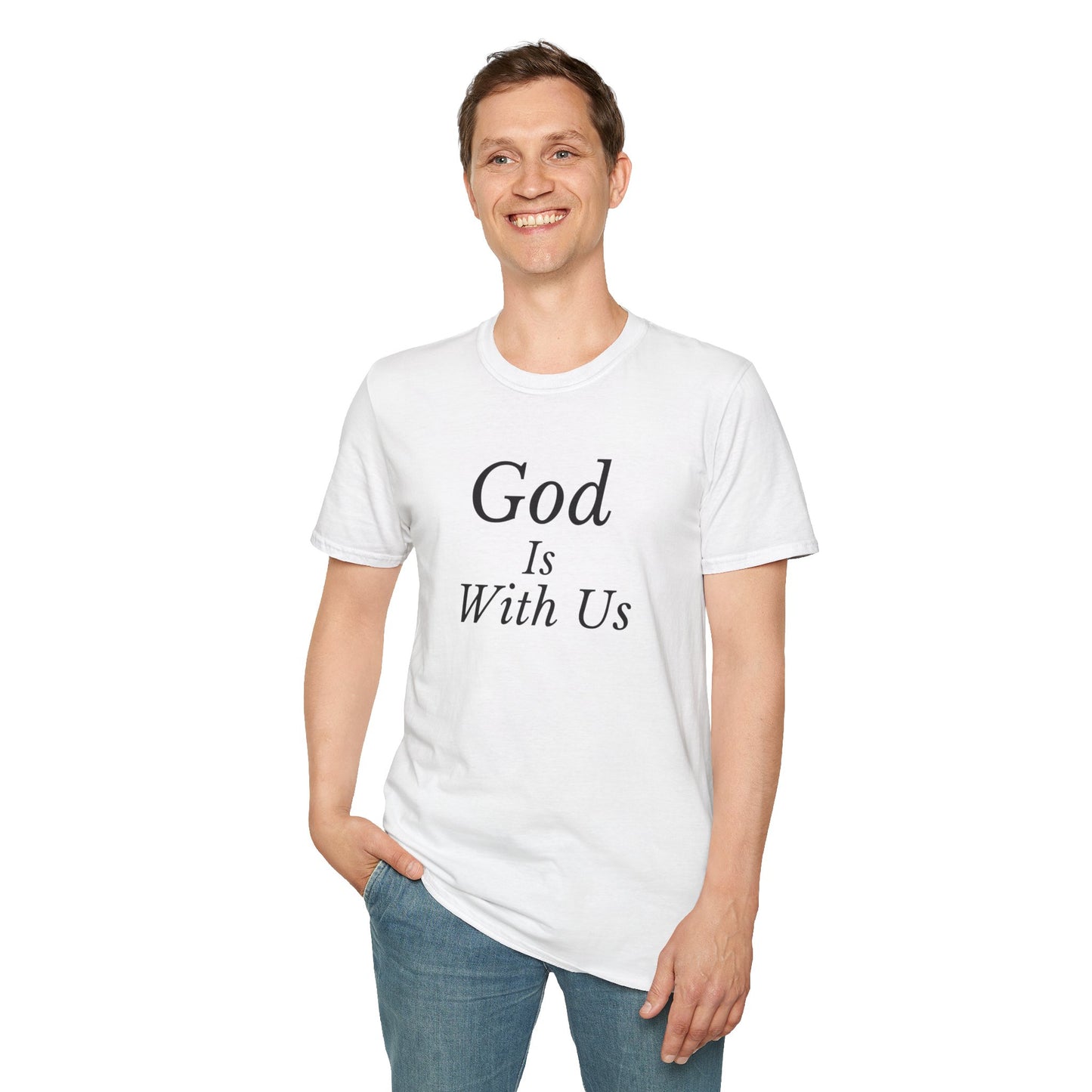 Unisex Softstyle T-Shirt - God is with us