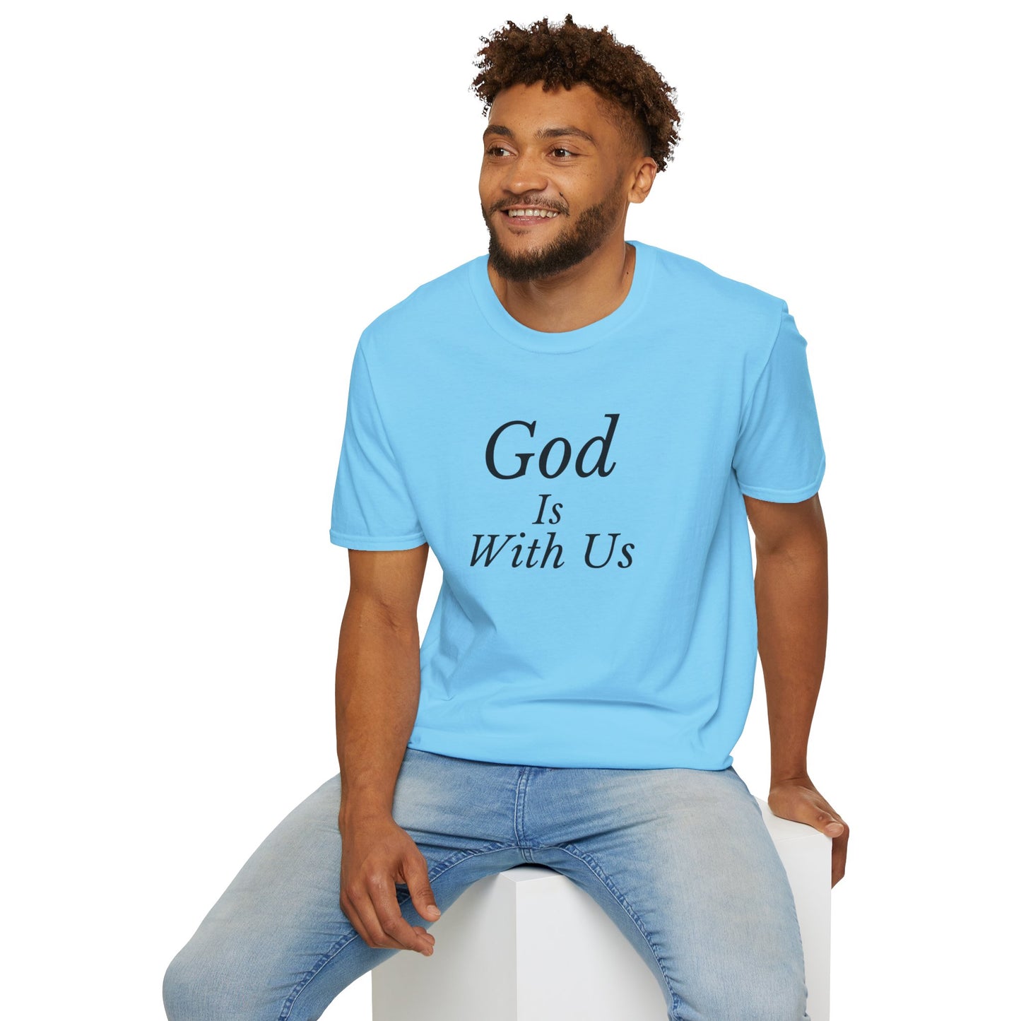 Unisex Softstyle T-Shirt - God is with us