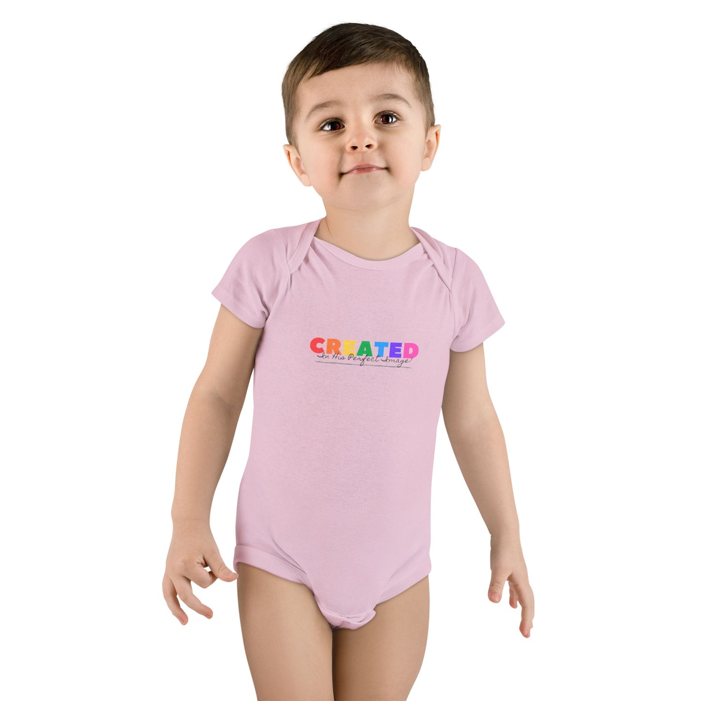 Baby Short Sleeve Onesie® - Created