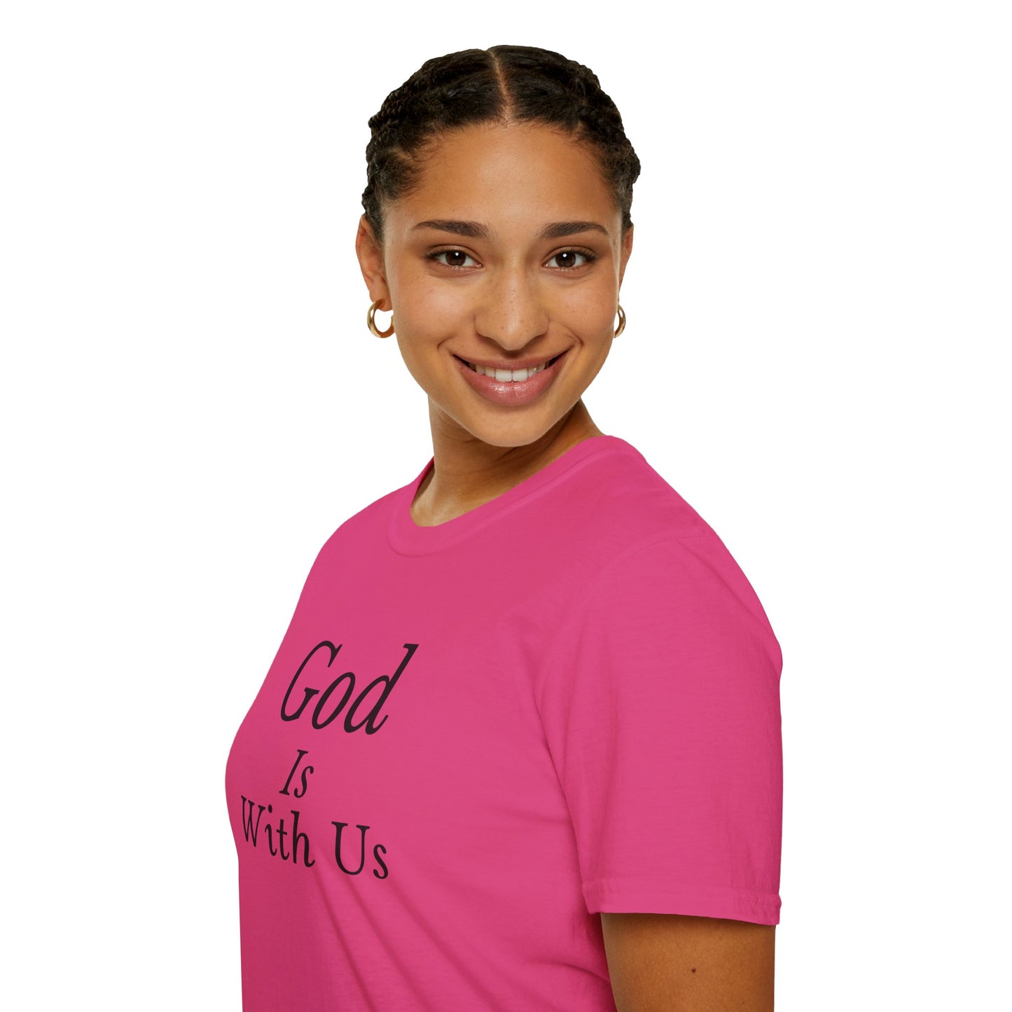Unisex Softstyle T-Shirt - God is with us