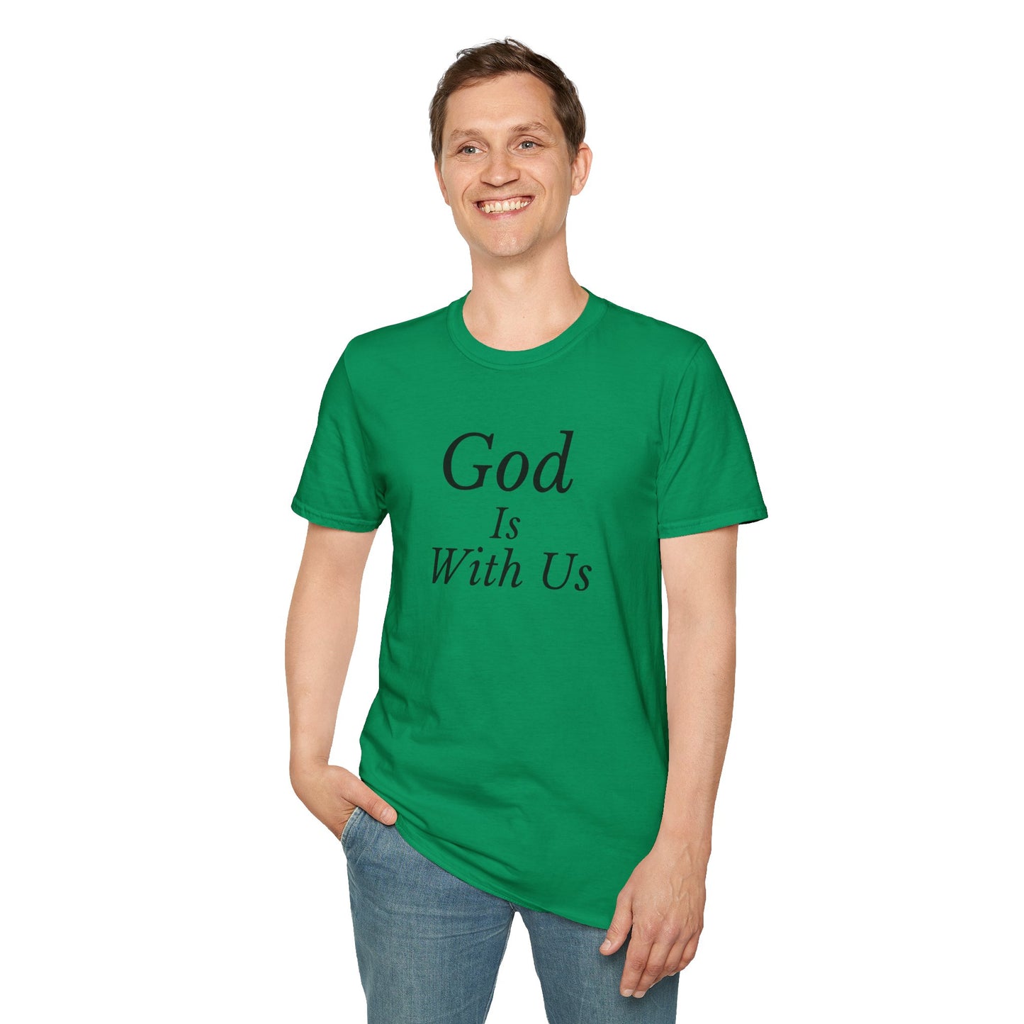 Unisex Softstyle T-Shirt - God is with us