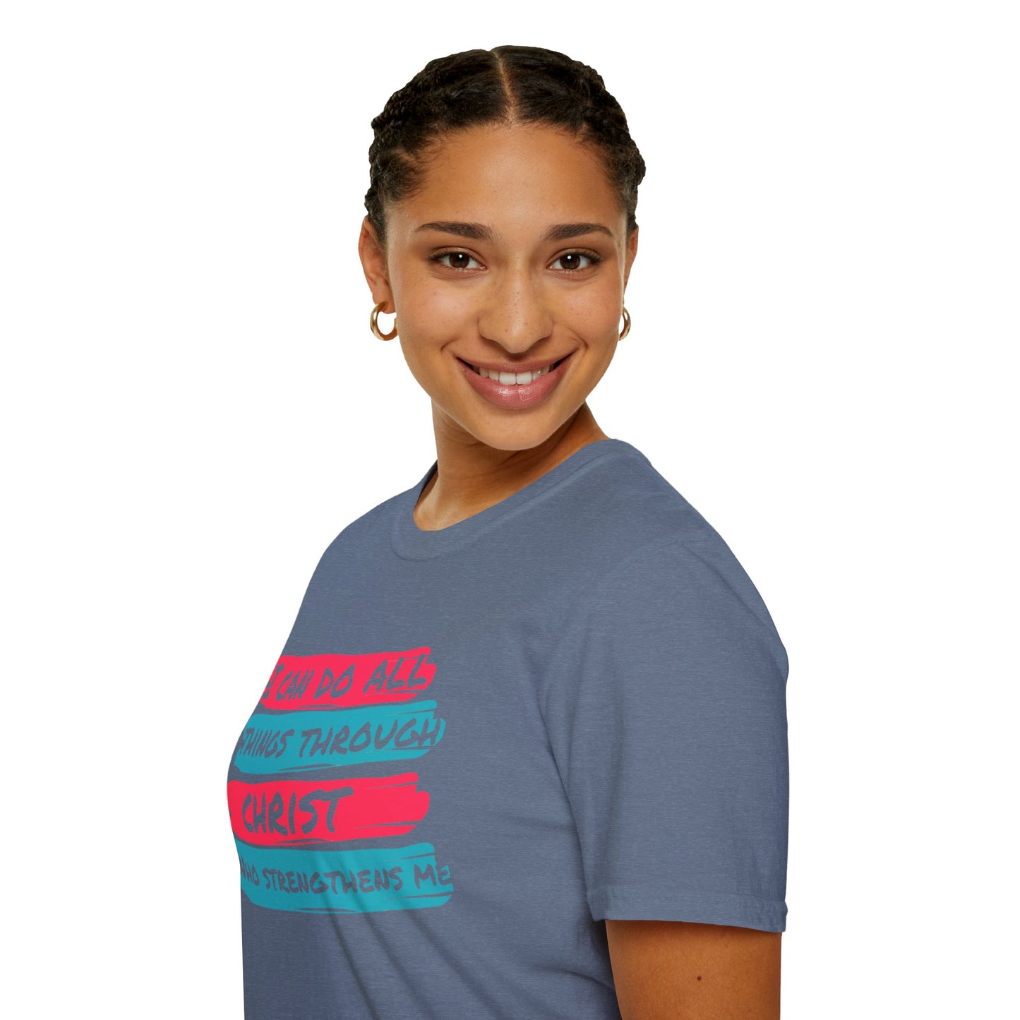 Unisex Softstyle T-Shirt - All things through Christ