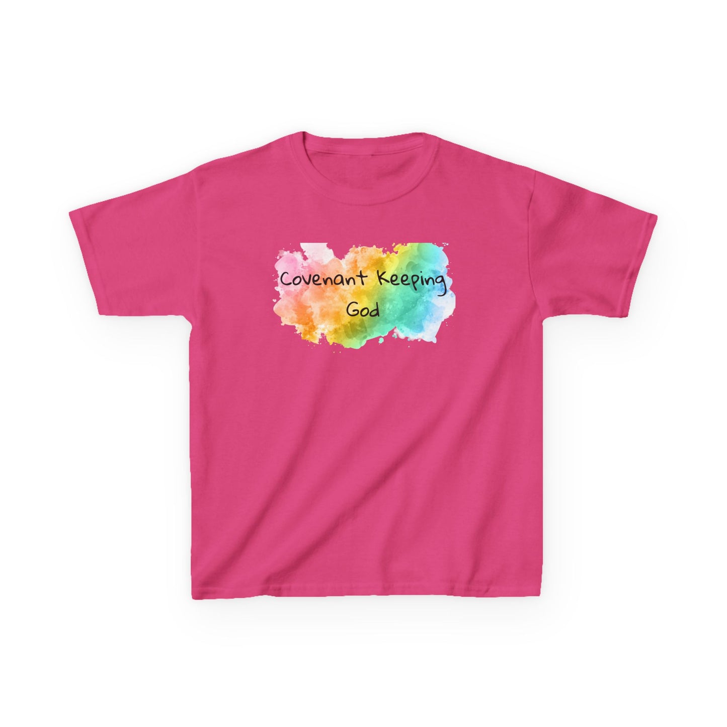 Kids Heavy Cotton™ Tee - Covenant keeping God