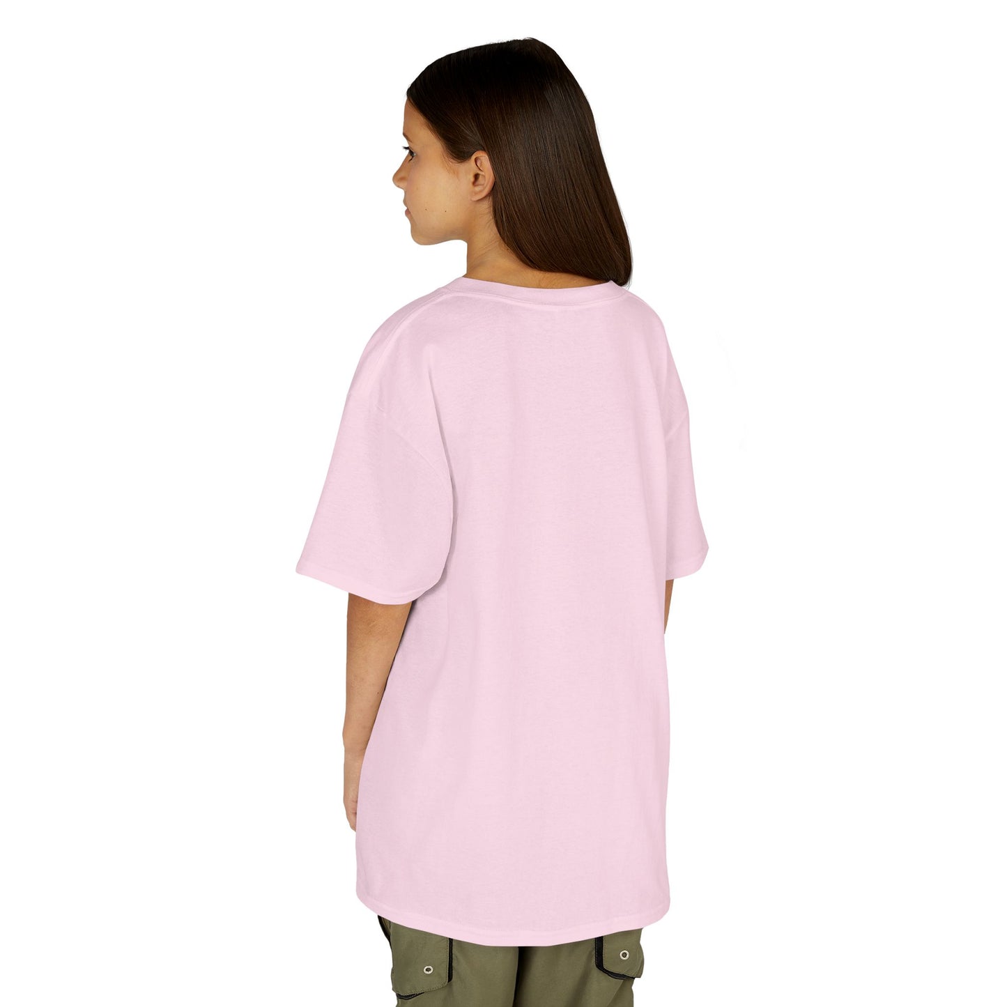 Kids Heavy Cotton™ Tee - On fire for God